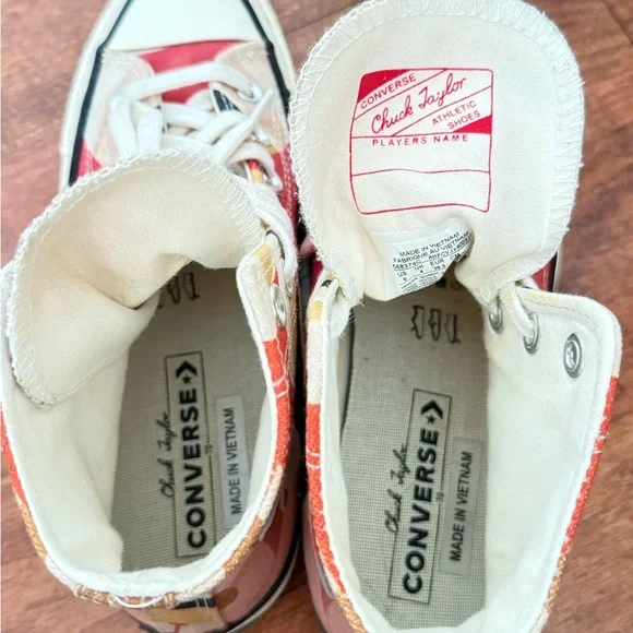 Converse Chuck Taylor Cream High-Tops - Picture 6 of 16